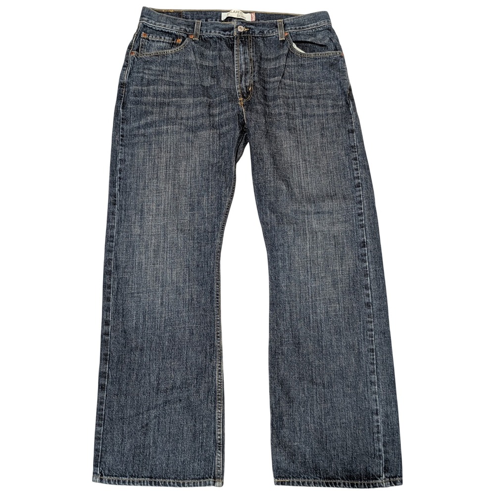 Levi's Jeans Mens 38x32 Blue 557 Relaxed Boot Cut Vintage Denim Medium Wash